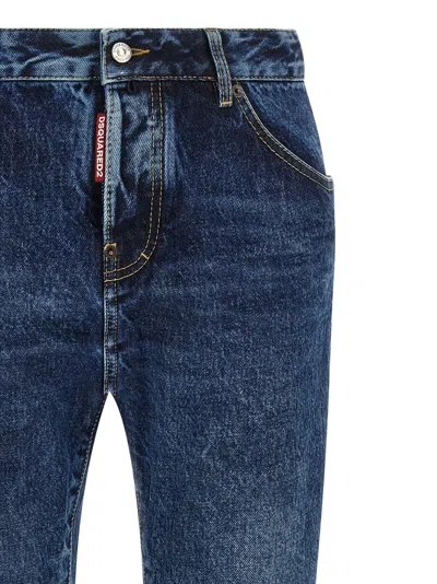 Dsquared2 Teddy Jeans Blue In Blue