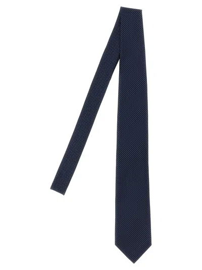 Tom Ford Silk Tie In Blue