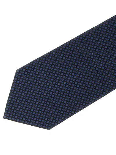 Tom Ford Silk Tie In Blue