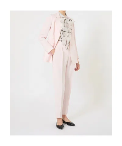 Max Mara Notched Linz Jacket In Multi