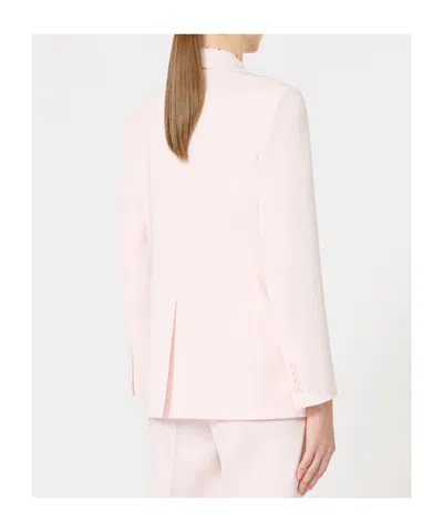 Max Mara Notched Linz Jacket In Multi
