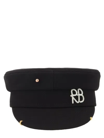 Ruslan Baginskiy Structured Hat Featuring Subtle Metal Accents In Black