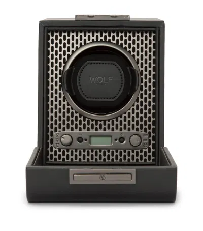 Wolf Axis Single Watch Winder In Black