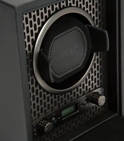 Wolf Axis Single Watch Winder In Black