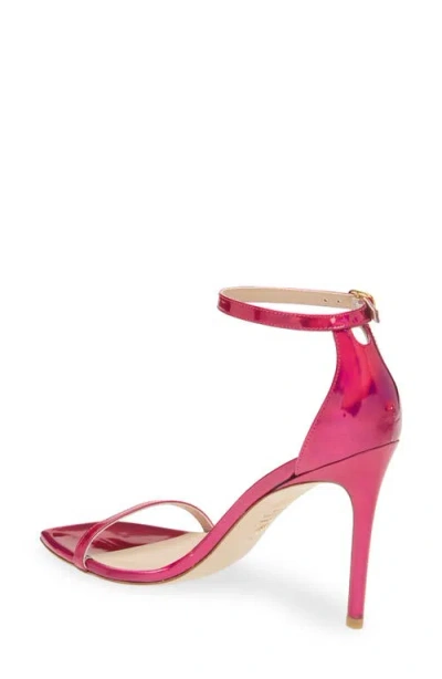 Stuart Weitzman Nudistcurve Ankle Strap Sandal