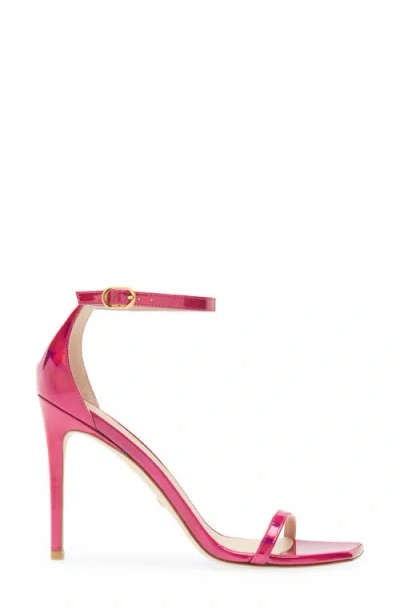 Stuart Weitzman Nudistcurve Ankle Strap Sandal
