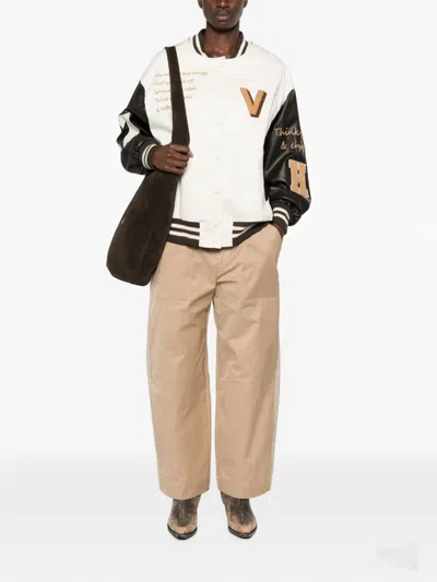 PATCH-DETAIL VARSITY JACKET