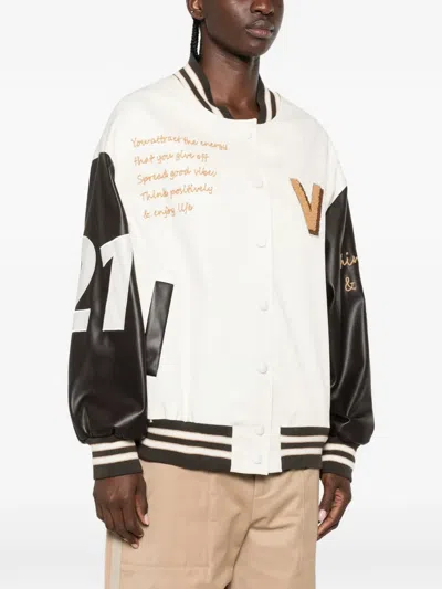 PATCH-DETAIL VARSITY JACKET