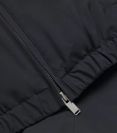 Lardini Shell Bomber Jacket In Blue
