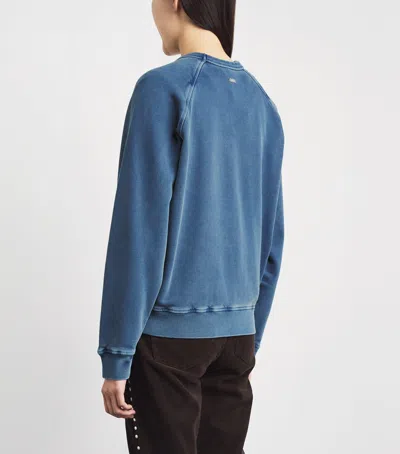 Barbour Cotton Avon Sweatshirt In Blue