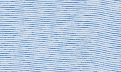 Nicoby Performance Mini Stripe Raglan T-shirt In Blue