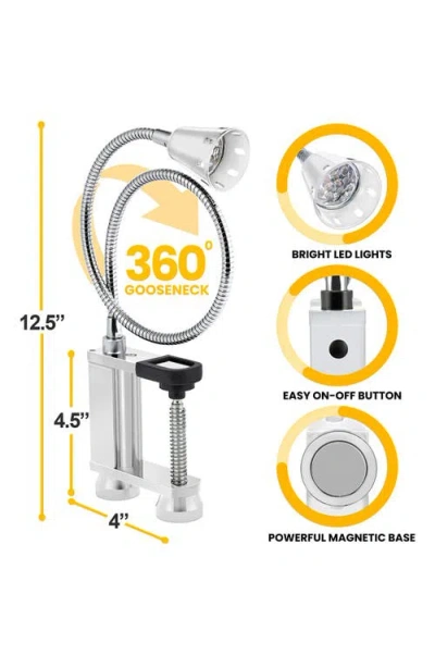 Sorbus Led Magnetic Base Light In Black