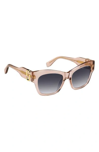 Marc Jacobs Marc 762/s 54mm Gradient Rectangular Sunglasses In Pink