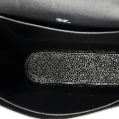 Pre-owned Hermes  Hermes Octagone Bag Epsom 23 In Black