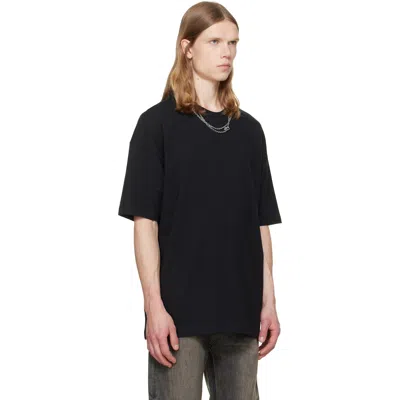 We11 Done Chain Necklace T-shirt In Black