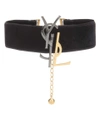 SAINT LAURENT Velvet choker