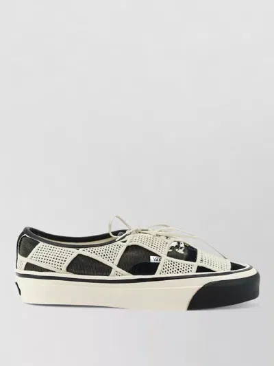 Vans Lace Up Sneakers Shell Knit Pattern