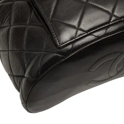 Pre-owned Chanel Black Leather Backpack ()