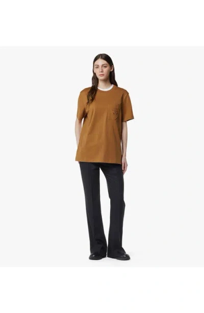 Mcm Essential Logo Pocket T-shirt In Multi
