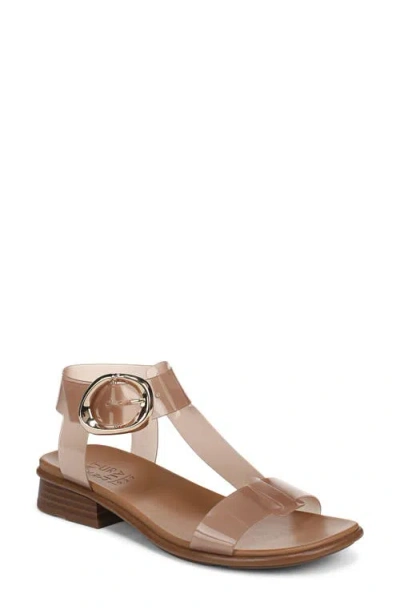 Naturalizer Brandy Stud Ankle Strap Sandal In Pink