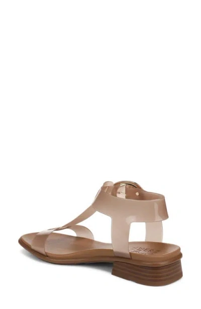 Naturalizer Brandy Stud Ankle Strap Sandal In Pink