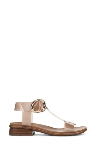 Naturalizer Brandy Stud Ankle Strap Sandal In Pink