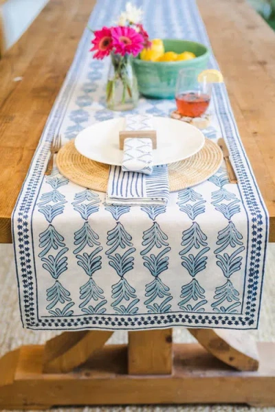 Mended Palmetto Table Runner