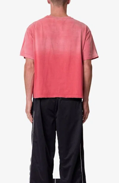 Mnml Face Distressed Graphic T-shirt In Multi