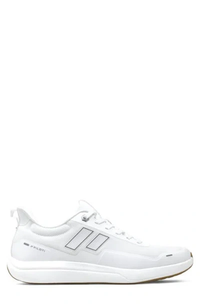 Piloti Paddock Trainer Sneaker In White