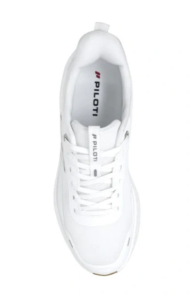 Piloti Paddock Trainer Sneaker In White