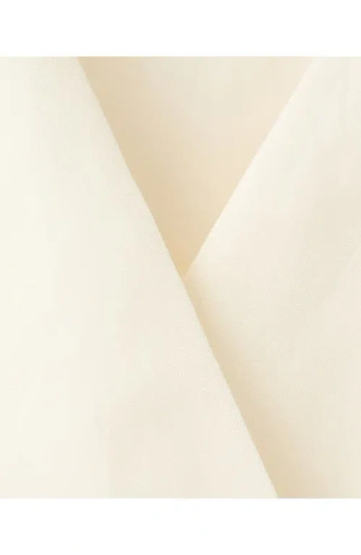 Mango Wrap Jumpsuit In White