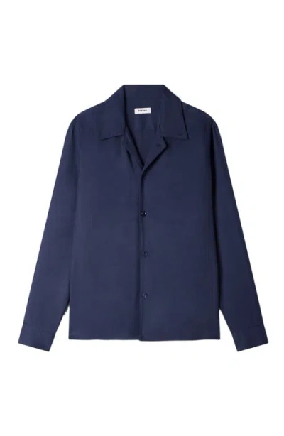 Sandro Floaty Shirt In Blue