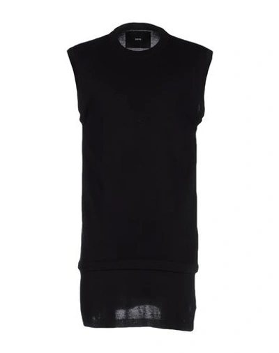 Shop D By D Sleeveless Sweater In Black