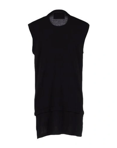 Shop D By D Sleeveless Sweater In Black