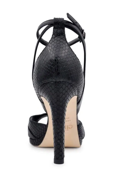 Elizee Adriana Sandal In Black