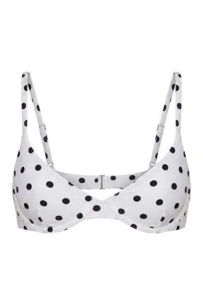 Nicholas Deniz Underwire Bikini Top In White
