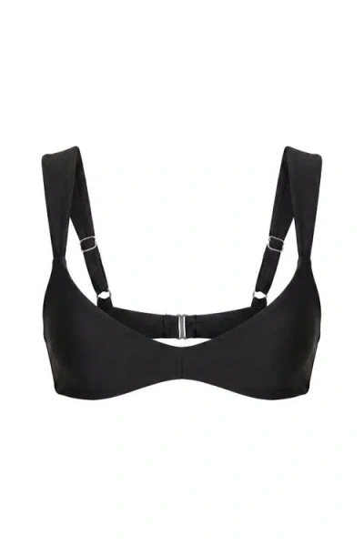 Nicholas Bridget Balconette Top In Black
