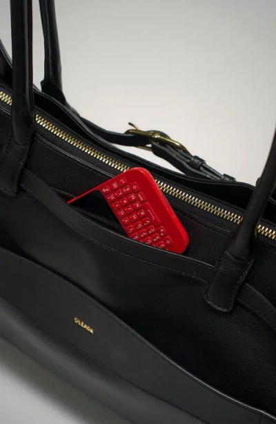 Oleada Marina Tote In Black
