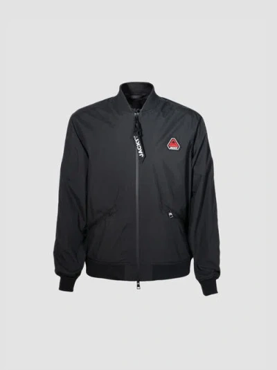 Jack1t Oberon Tech Bomber Jacket In Black