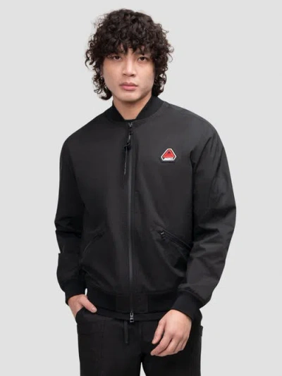 Jack1t Oberon Tech Bomber Jacket In Black