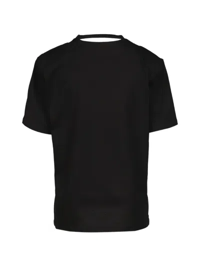 Srvc Studio Cut-out T-shirt In Black