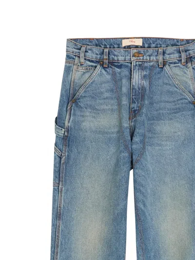 Cherry La Jeans Mit Einsätzen In Blue