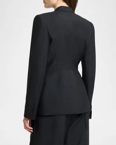 Givenchy Wool-mohair Bow Jacket In Black