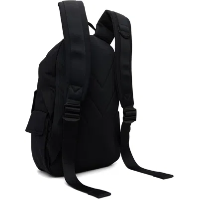 Y-3 Black Small Backpack In Black