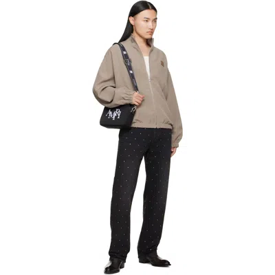 Amiri Patch Cady Track Jacket In Sand