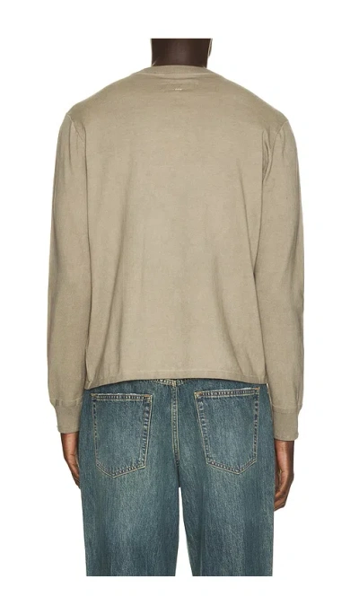 Rag & Bone Button-fastening T-shirt In Gray