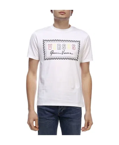 Versus Logo Printed T-shirt In White