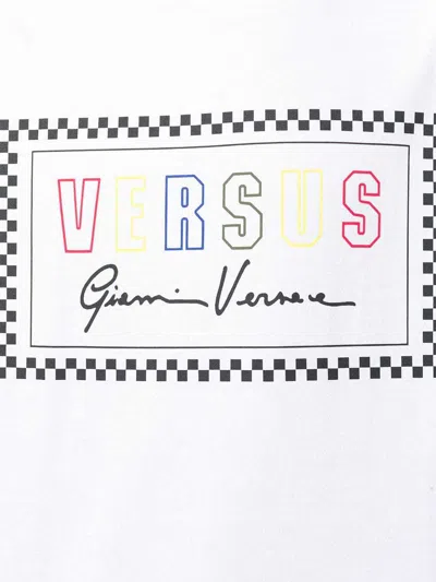 Versus Logo Printed T-shirt In White
