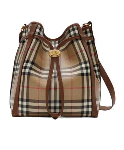 Burberry Small Drawstring Bucket Bag