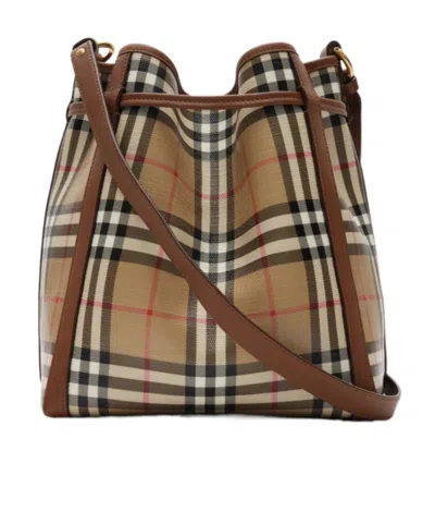 Burberry Small Drawstring Bucket Bag